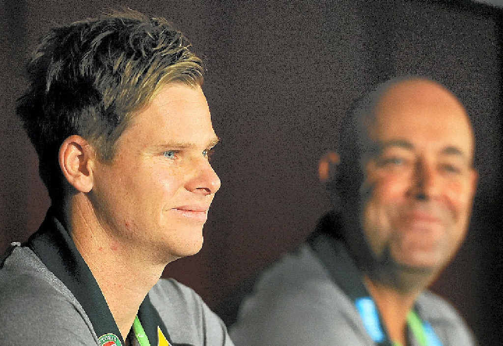 Steve Smith speaks to the media during a press conference at the Gabba. Steve Smith speaks to the media during a press conference at the Gabba.