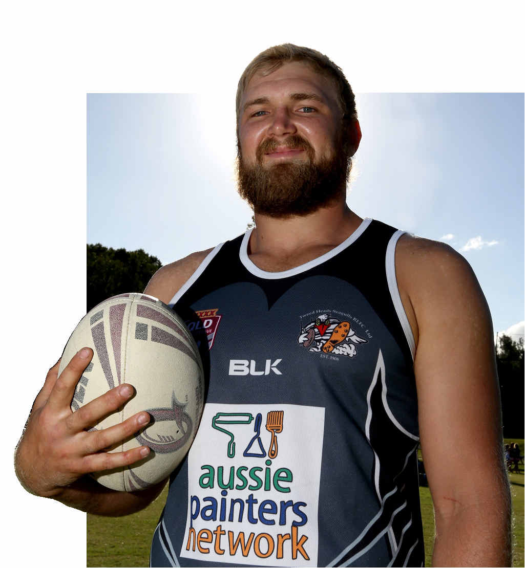 PRIMED: Damian Sironen hopes to make his NRL debut with the Titans next season. PRIMED: Damian Sironen hopes to make his NRL debut with the Titans next season.