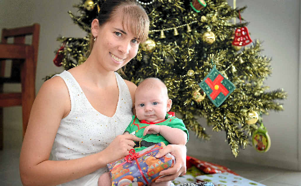 EARLY CHIRSTMAS: Belinda Scofield can’t wait to spend her first Christmas as a mother to baby Jack, who was conceived through IVF. EARLY CHIRSTMAS: Belinda Scofield can’t wait to spend her first Christmas as a mother to baby Jack, who was conceived through IVF.