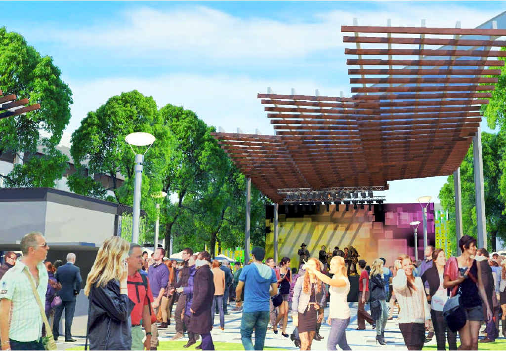 NEW LIFE: An artist’s impression of what City Square might look like in the future. NEW LIFE: An artist’s impression of what City Square might look like in the future.