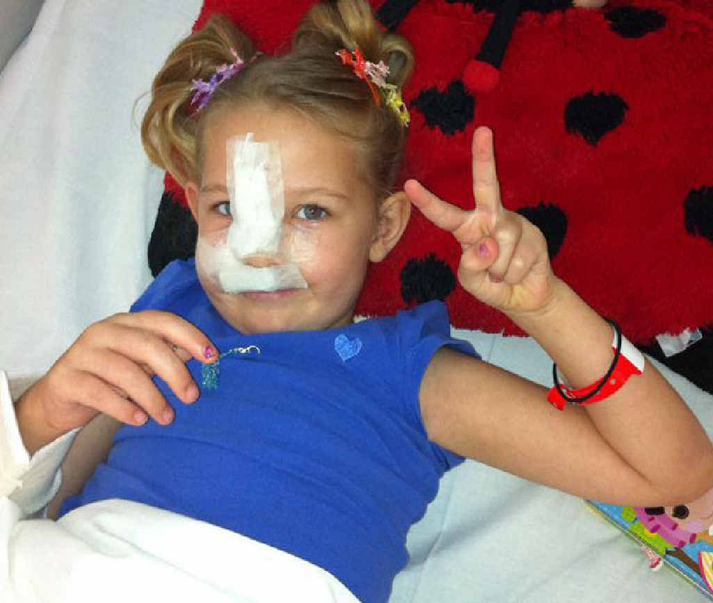 YOUTHFUL COURAGE: Southside mum Jessica Wild is full of admiration for her brave little girl, attacked by a dog last weekend. YOUTHFUL COURAGE: Southside mum Jessica Wild is full of admiration for her brave little girl, attacked by a dog last weekend.