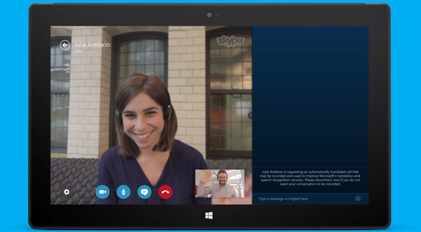 Live spoken translation launches with Spanish and English, and more than 40 written languages Live spoken translation launches with Spanish and English, and more than 40 written languages