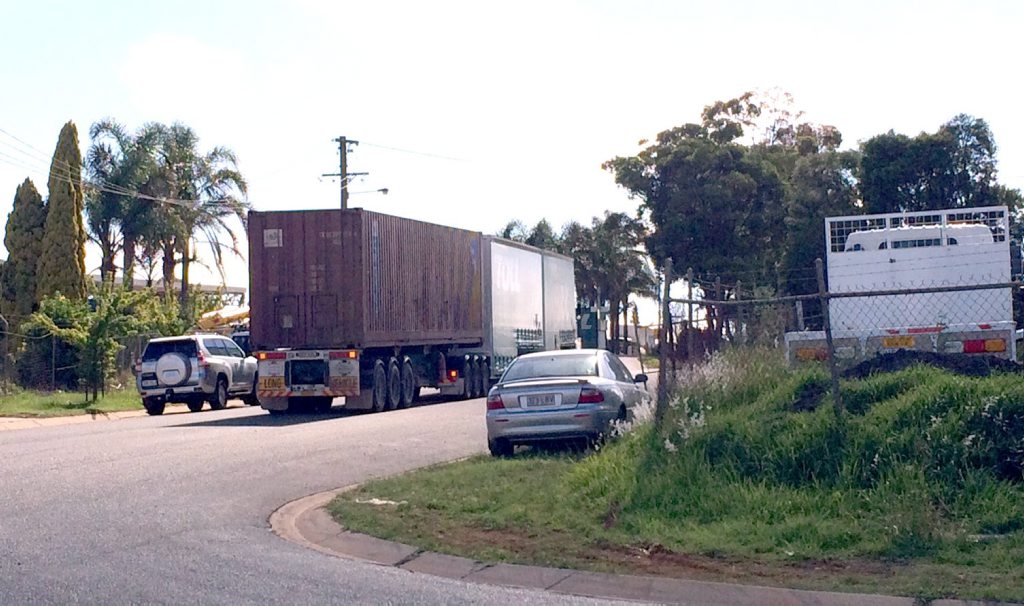 Emergency crews have been called to Toll NQX in Mansell St. Emergency crews have been called to Toll NQX in Mansell St.
