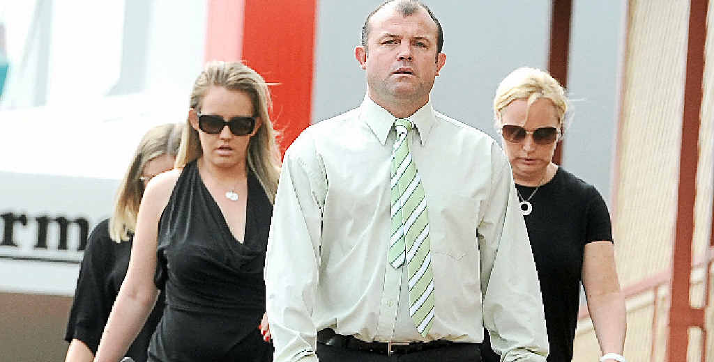 FALL FROM GRACE: Craig Field, appearing in Lismore Supreme Court for a one-hit punch that killed Tweed cattle farmer Kelvin Kane. FALL FROM GRACE: Craig Field, appearing in Lismore Supreme Court for a one-hit punch that killed Tweed cattle farmer Kelvin Kane.