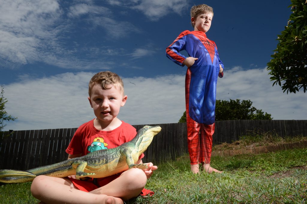 Riley Greaves, 8, saved his brother Ethan, 4, of East Lismore from drowning in a local swimming pool when he noticed his brother has got into strife. Riley Greaves, 8, saved his brother Ethan, 4, of East Lismore from drowning in a local swimming pool when he noticed his brother has got into strife.