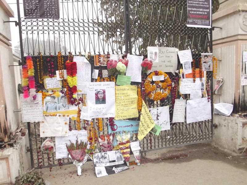 Tributes including notes, garlands and candles left at Army Public School in Peshawar on December 22, 2014 to pay tribute to the victims of the Taliban attack which has left 152 dead. Tributes including notes, garlands and candles left at Army Public School in Peshawar on December 22, 2014 to pay tribute to the victims of the Taliban attack which has left 152 dead.