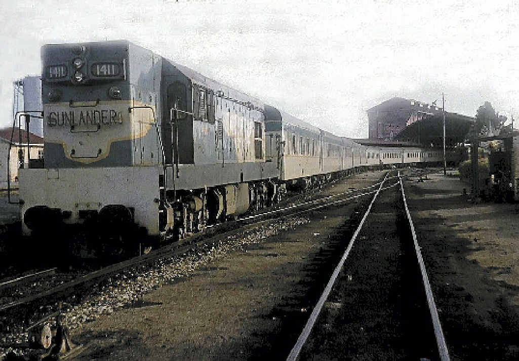 LOOKING BACK: 61 years of service on the Sunlander. LOOKING BACK: 61 years of service on the Sunlander.