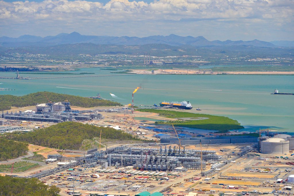 Methane Rita Andrea LNG tanker docking at QCLNG. Photo Mike Richards / The Observer Methane Rita Andrea LNG tanker docking at QCLNG. Photo Mike Richards / The Observer