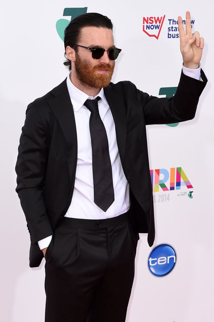 Beards like Chet Faker's were popular in 2014.  