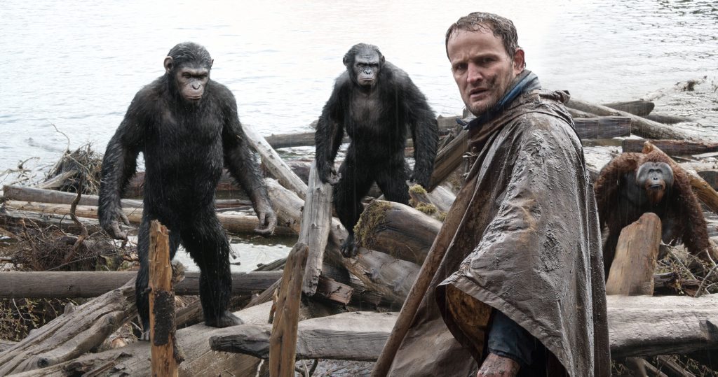  Jason Clarke in a scene from the movie Dawn of the Planet of the Apes. 