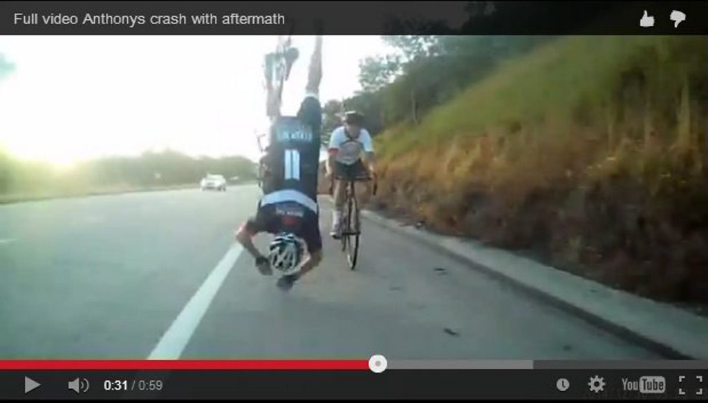 A still from the terrifying YouTube video. A still from the terrifying YouTube video.