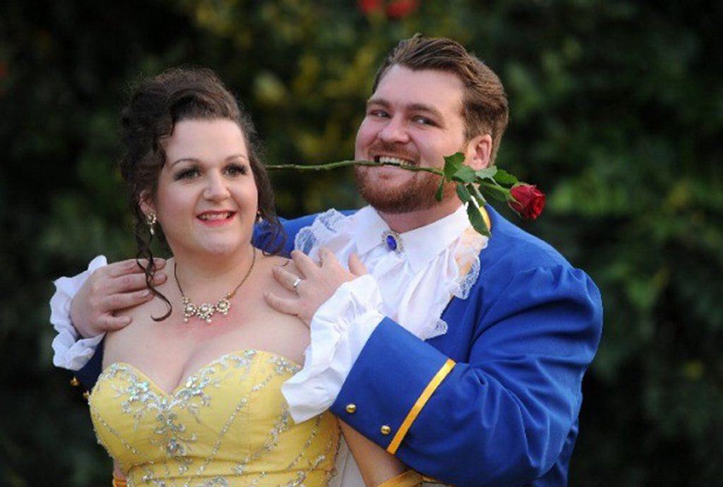 Toni and Eric Orford tie the knot in a Disney themed wedding. Toni and Eric Orford tie the knot in a Disney themed wedding.