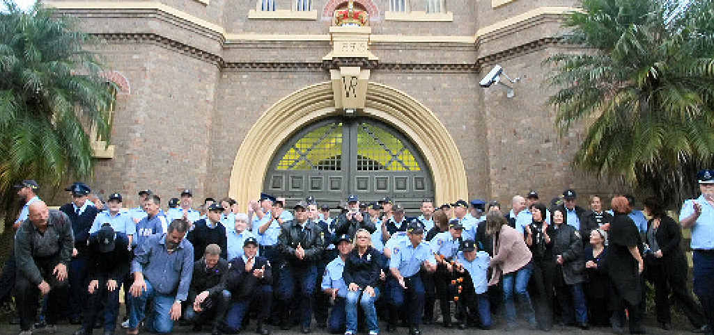 FLASHBACK: This was at day six of the Grafton Jail community picket line in 2012. FLASHBACK: This was at day six of the Grafton Jail community picket line in 2012.