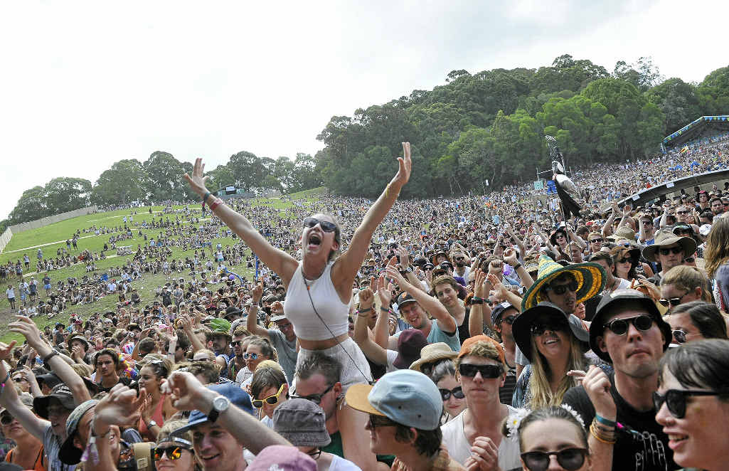 ROCK ON: Cold War Kids wow audiences at Falls Festival in Byron Bay. ROCK ON: Cold War Kids wow audiences at Falls Festival in Byron Bay.