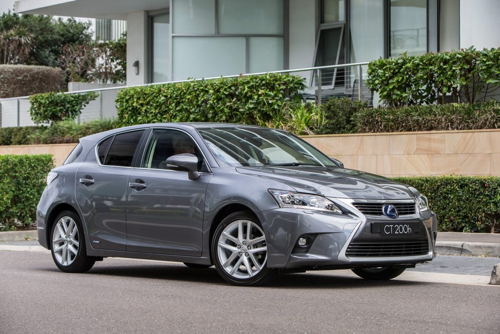 The Lexus CT200h. The Lexus CT200h.