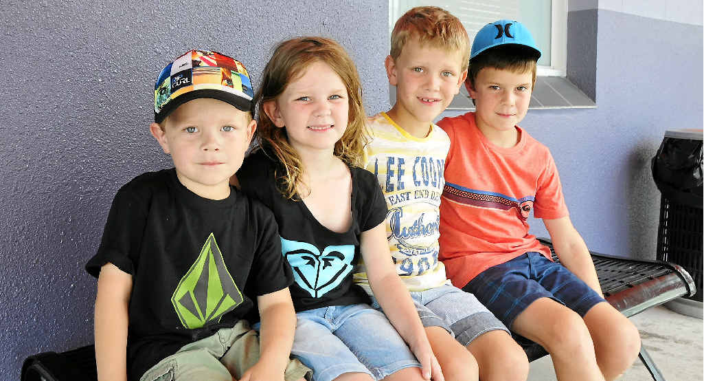 TOUGHER TIMES: The McFarlane Family will be missing out when the SchoolKids Bonus is scrapped in 2016. The McFarlane children are (from left) Levi, Mackenzie, Jordan and Jackson. TOUGHER TIMES: The McFarlane Family will be missing out when the SchoolKids Bonus is scrapped in 2016. The McFarlane children are (from left) Levi, Mackenzie, Jordan and Jackson.