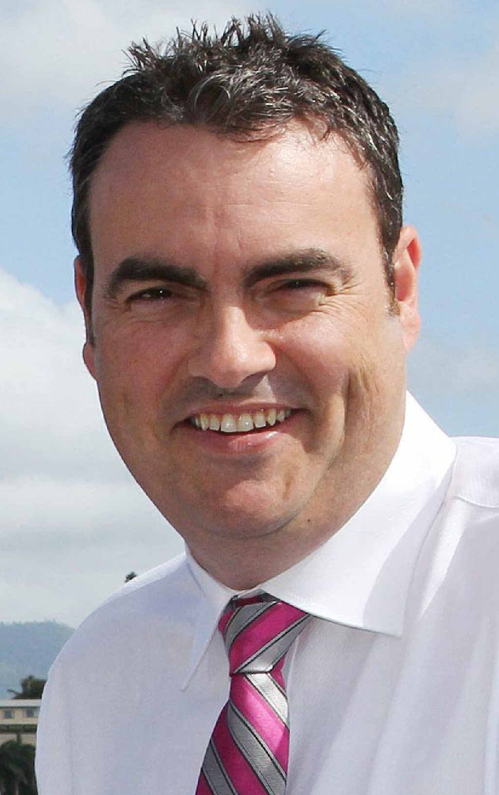 CONTENDERS: Whitsunday MP Jason Costigan is standing for the LNP, Bronwyn Taha for the ALP, Dan Van Blarcom is running as an independent, Tony Fontes for the Greens and Kylee Stanton for PUP.
