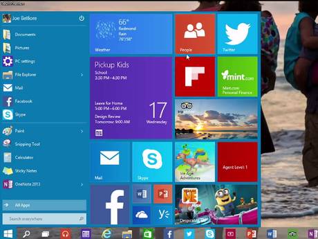 The new Windows 10 Start Menu The new Windows 10 Start Menu