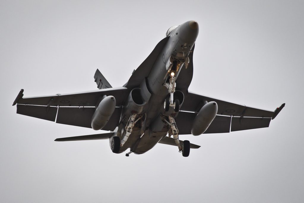 Australia has dispatched FA/18 Super Hornets to join the US-led campaign against ISIS.
Australia has dispatched FA/18 Super Hornets to join the US-led campaign against ISIS.