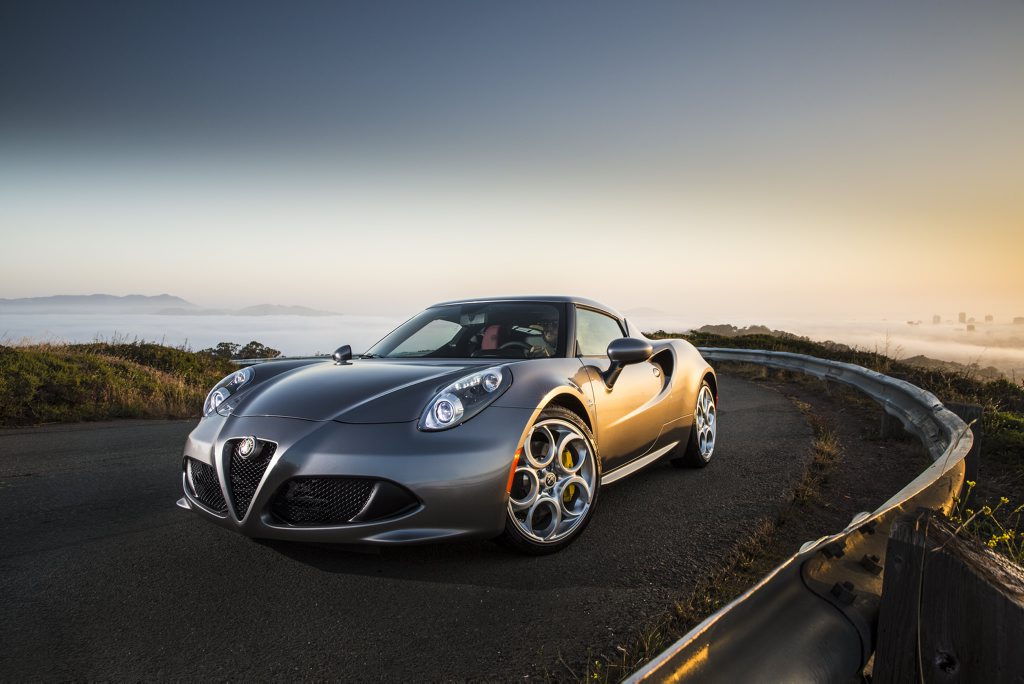 The Alfa Romeo 4C. The Alfa Romeo 4C.