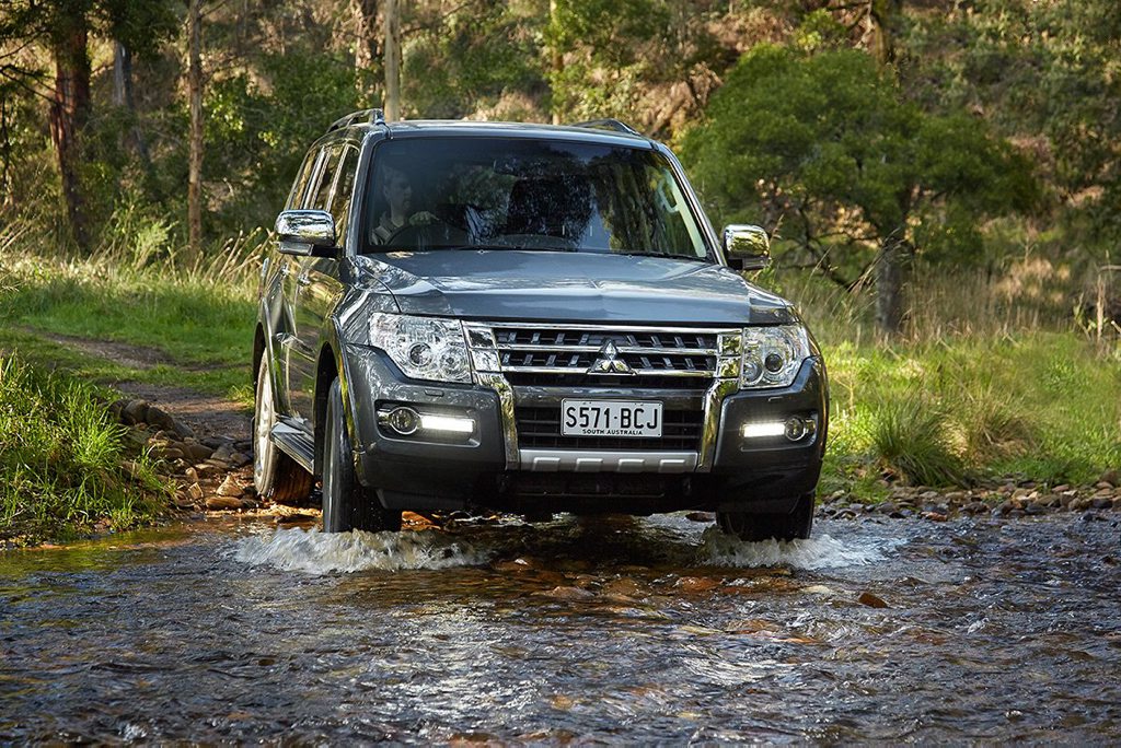 The Mitsubishi Pajero GLS. The Mitsubishi Pajero GLS.