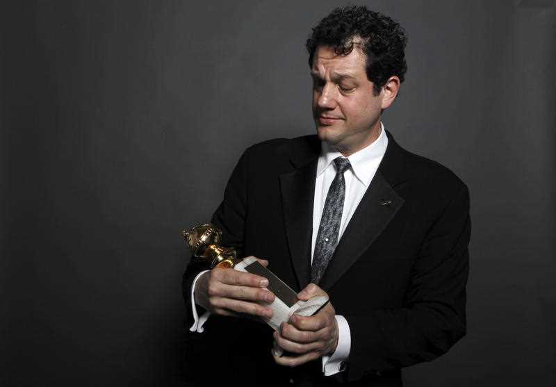 Michael Giacchino poses for a portrait backstage after winning the Globe for Best Original Score- Motion Picture for the film Up at the 67th Annual Golden Globe Awards on Sunday, Jan. 17, 2010, in Beverly Hills, Calif. Michael Giacchino poses for a portrait backstage after winning the Globe for Best Original Score- Motion Picture for the film Up at the 67th Annual Golden Globe Awards on Sunday, Jan. 17, 2010, in Beverly Hills, Calif.