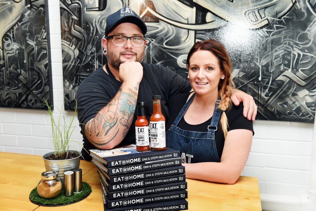 Dan and Steph Mulheron. Dan and Steph Mulheron.