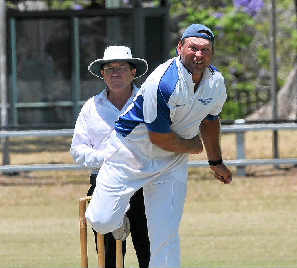PLAYER OF THE WEEK: Tucabia-Copmanhurst’s Matt Pigg took 10 wickets in CRCA Premier League to win the $20 at Toast Espresso.PHOTO: LEIGH JENSEN PLAYER OF THE WEEK: Tucabia-Copmanhurst’s Matt Pigg took 10 wickets in CRCA Premier League to win the $20 at Toast Espresso.PHOTO: LEIGH JENSEN