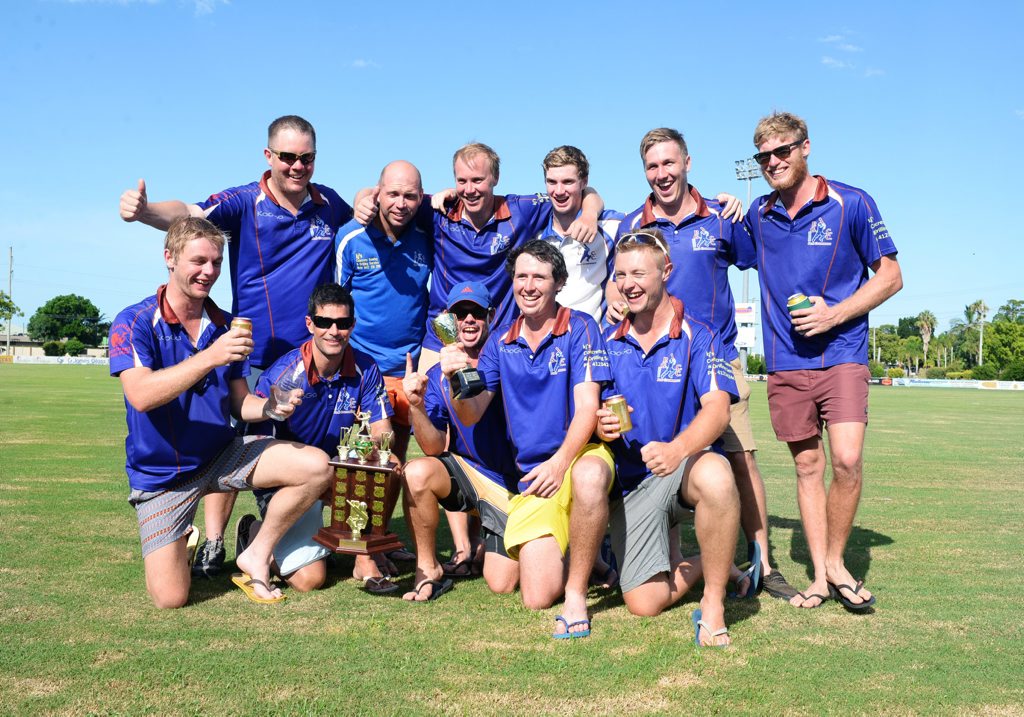 WINS PILE UP: Past Grammars secured its place in Fraser Coast cricket history winning its fourth Sugar Cities title in five years with a seven-wicket win over Brothers at Salter Oval, Bundaberg. Photo: Ben Turnbull / NewsMail WINS PILE UP: Past Grammars secured its place in Fraser Coast cricket history winning its fourth Sugar Cities title in five years with a seven-wicket win over Brothers at Salter Oval, Bundaberg. Photo: Ben Turnbull / NewsMail
