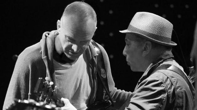 Sting with Paul Simon Sting with Paul Simon