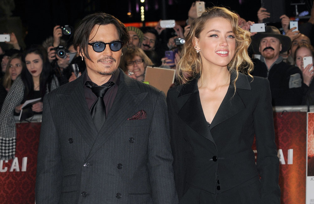 Johnny Depp and Amber Heard Johnny Depp and Amber Heard