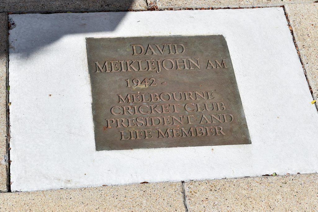 One of the plaques on the Walk of Achievers in Maryborough. One of the plaques on the Walk of Achievers in Maryborough.