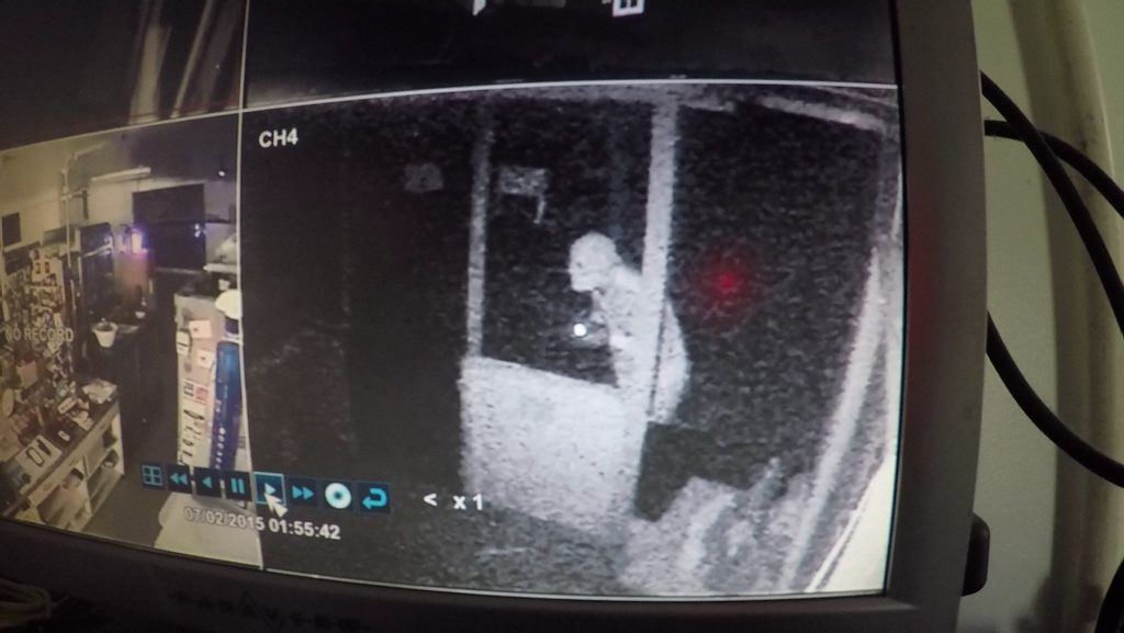 Police are looking for the intruder who broke into the Booyal Roadhouse. Photo Contributed Police are looking for the intruder who broke into the Booyal Roadhouse. Photo Contributed