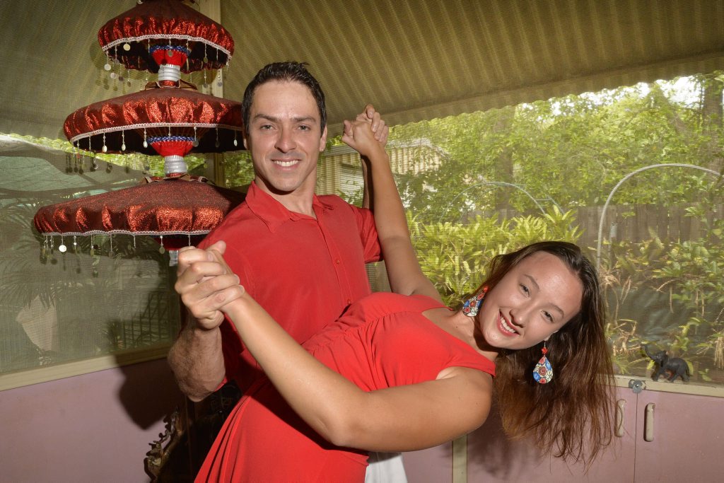 CELEBRATION: Daniel Pinto and Claire Moore-Carter will be dancing at the 60th International Cafe.