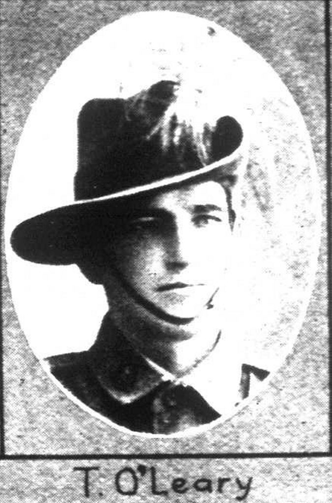Although Trooper Thomas O’Leary was not the most well-behaved soldier, he certainly was a national hero. Although Trooper Thomas O’Leary was not the most well-behaved soldier, he certainly was a national hero.