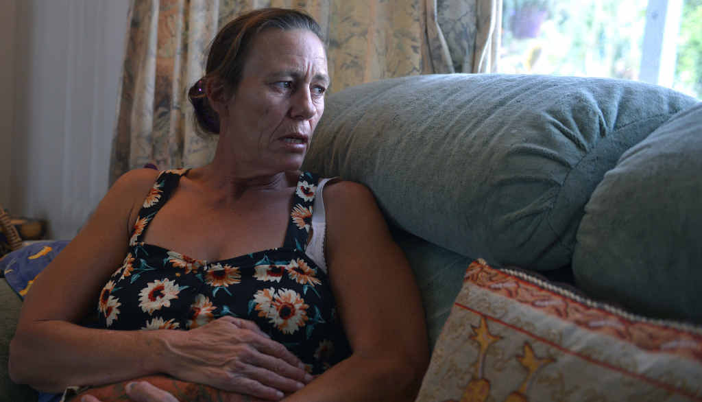 AWAITING A HYSTERECTOMY: Tracey Baust is in a lot of pain and wondering about former Health Minister Lawrence Springborg’s promises on elective surgery. AWAITING A HYSTERECTOMY: Tracey Baust is in a lot of pain and wondering about former Health Minister Lawrence Springborg’s promises on elective surgery.
