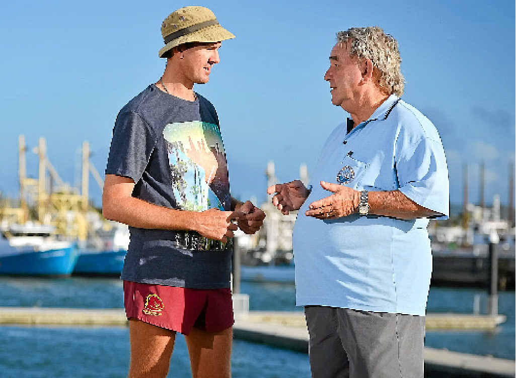 ANGRY ANGLERS: Johnny Mitchell and Lindsay Wassell have had their crab pots raided. ANGRY ANGLERS: Johnny Mitchell and Lindsay Wassell have had their crab pots raided.