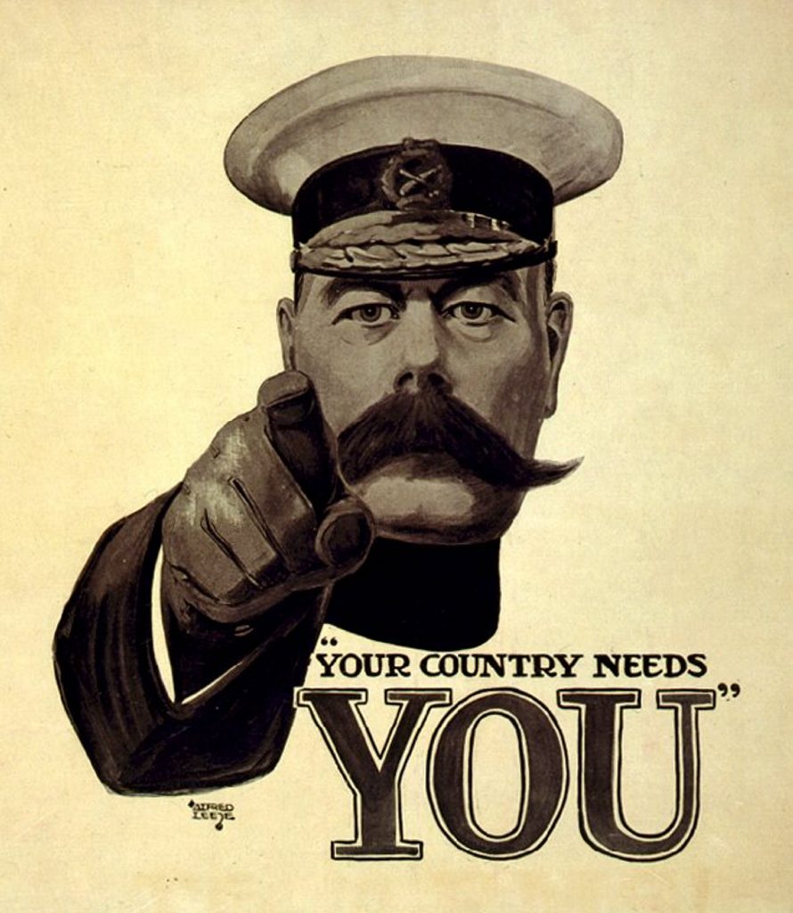 The Kitchener Britons knew was a man of steel, as depicted in this famous Alfred Leete recruiting poster, but he was wavering on the Dardanelles plan. The Kitchener Britons knew was a man of steel, as depicted in this famous Alfred Leete recruiting poster, but he was wavering on the Dardanelles plan.