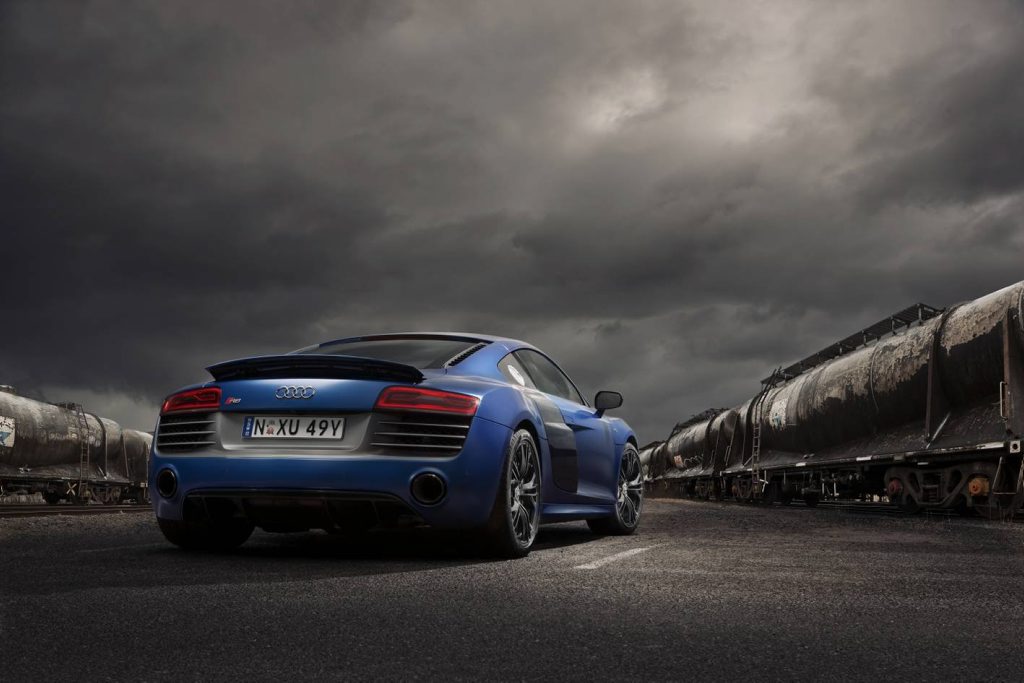 The Audi R8, seen here in coupe-form. The Audi R8, seen here in coupe-form.