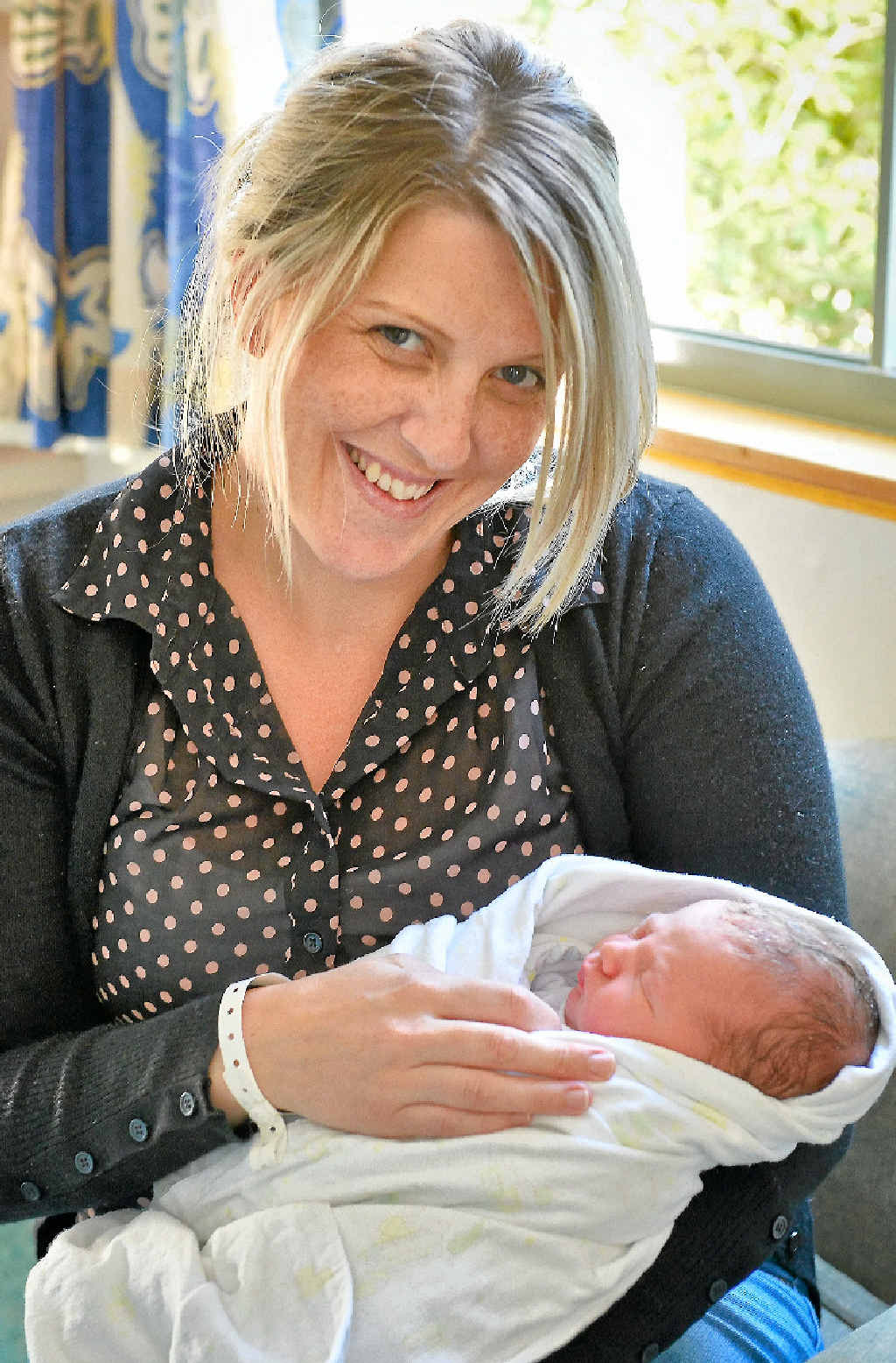 HAPPY DAY: Finn McDowall was born at the Gladstone Mater Hospital on February 16 to parents Kylie and Robert McDowell. HAPPY DAY: Finn McDowall was born at the Gladstone Mater Hospital on February 16 to parents Kylie and Robert McDowell.
