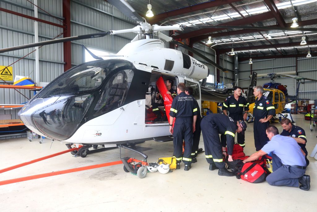 Swift water rescue team gets prepared for Cyclone Marcia to hit the Sunshine Coast with a large amount of rain predicted. Photo: Nicola Brander / Sunshine Coast Daily Swift water rescue team gets prepared for Cyclone Marcia to hit the Sunshine Coast with a large amount of rain predicted. Photo: Nicola Brander / Sunshine Coast Daily
