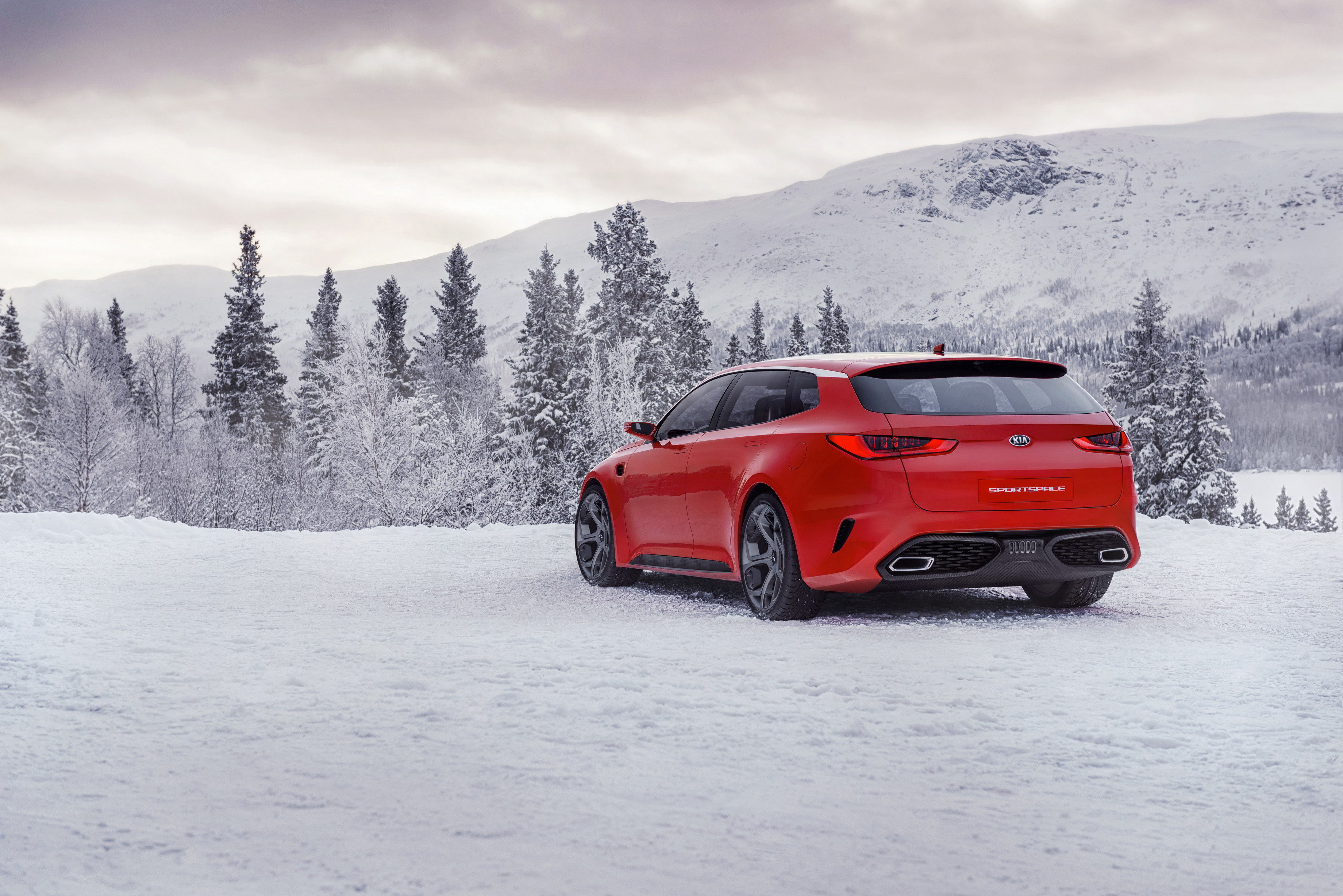The Kia Sportspace concept will be officially unveiled in Geneva next month. The Kia Sportspace concept will be officially unveiled in Geneva next month.