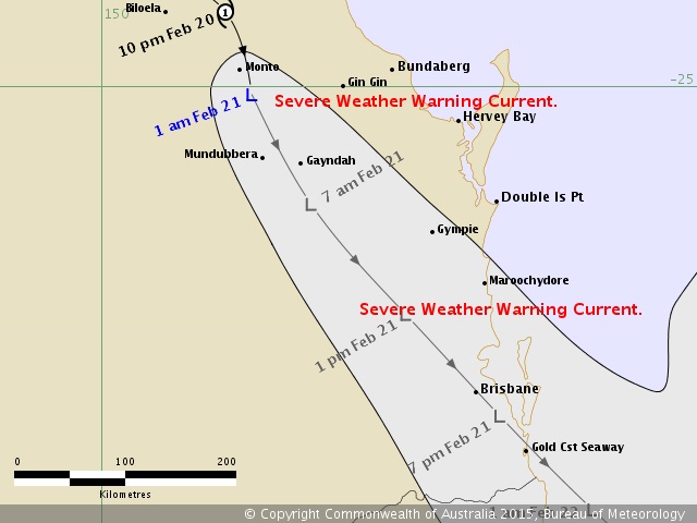Ex-tropical cyclone Marcia Ex-tropical cyclone Marcia