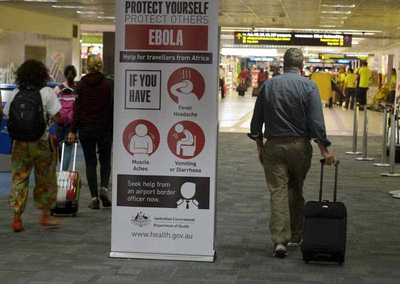 Signage aimed at preventing the spread of the Ebola Virus. Signage aimed at preventing the spread of the Ebola Virus.
