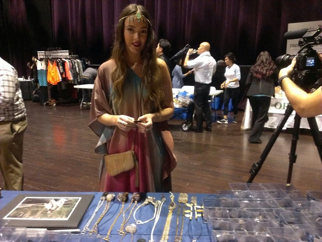 Tiona Pemberton's stall at the Oscars Photo Contributed Tiona Pemberton's stall at the Oscars Photo Contributed
