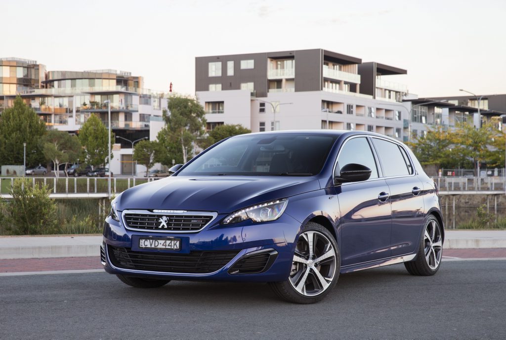 The new Peugeot 308 GT. The new Peugeot 308 GT.