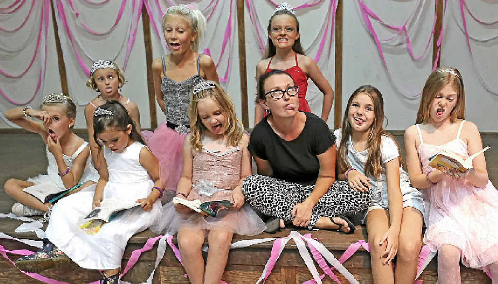 NOT A PRINCESS: Writer and journalist Samantha Turnbull, author of The Anti-Princess Club book series, is surrounded by girls from the Byron shire. NOT A PRINCESS: Writer and journalist Samantha Turnbull, author of The Anti-Princess Club book series, is surrounded by girls from the Byron shire.