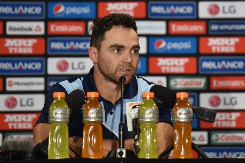 Scotland cricket captain Preston Mommsen speaks at a press conference in Sydney on February 8, 2015, ahead of the 2015 Cricket World Cup which will be jointly hosted by Australia and New Zealand from February 14 to March 29. Scotland cricket captain Preston Mommsen speaks at a press conference in Sydney on February 8, 2015, ahead of the 2015 Cricket World Cup which will be jointly hosted by Australia and New Zealand from February 14 to March 29.