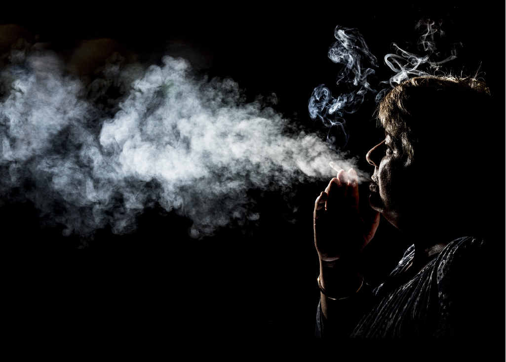 Christine Goss, of Grafton, talks about her smoking habit. PHOTO: ADAM HOURIGAN Christine Goss, of Grafton, talks about her smoking habit. PHOTO: ADAM HOURIGAN