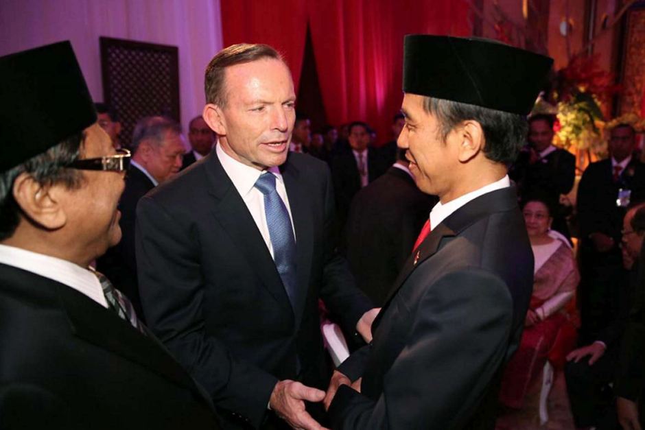Tony Abbott with Indonesian president Joko Widodo Tony Abbott with Indonesian president Joko Widodo
